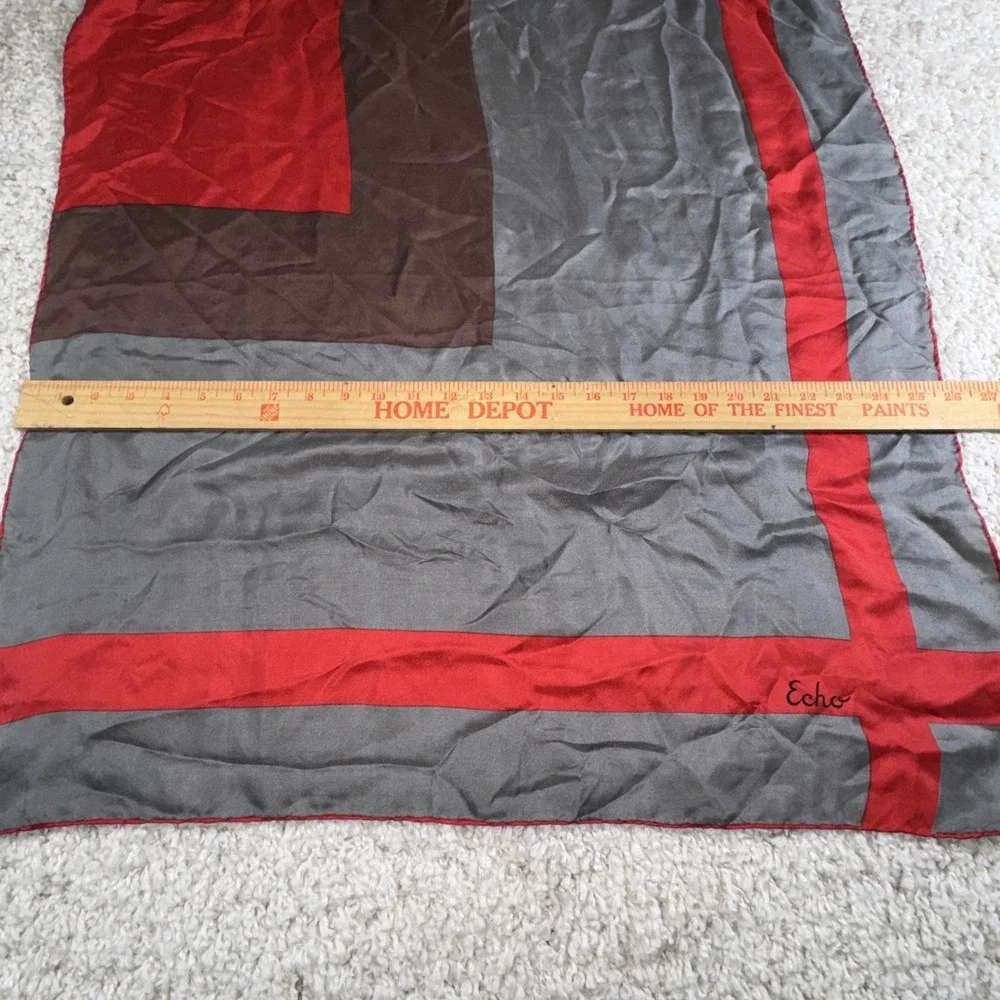 Echo Silk‎ Scarf 26